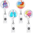 Medical Retractable ID Badge Holder