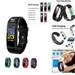 Smart Fitness Watch with Sleep Monitor, Step Counter
