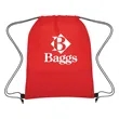 Wave Design Non-Woven Drawstring Bag