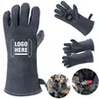 Leather Barbecue Gloves