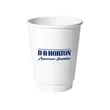 12 oz Double Wall Insulated Paper Cup White