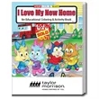 I Love My New Home Coloring Book