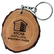Natural Wood Keyring