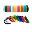 High Quality Sporty Slim Silicone Wristband