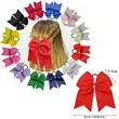Large Ribbon Cheer Hair Bows