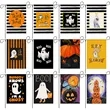 Double Sided Halloween Garden Flag