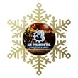 Express Vibraprint® Snowflake Holiday Ornament