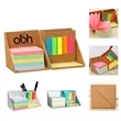 Sticky Notes Cube Box with Pen Holder