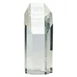 Clear Crystal Octagon Tower Custom Awards