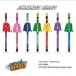 PENCIL HEROES® #2 w/Caped Eraser - Awareness