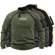 Men's Long Sleeve Fleece Pullover Jacket