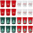 16OZ Christmas Party Cups