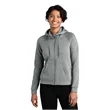 Allmade Women's Organic CVC Fleece Full-Zip Hoodie