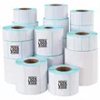 Thermal Label Blank Self Adhesive Paper Sticker White
