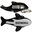 Keyring with Orca Shaped Stress Reliever