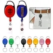 Retractable Badge Holder with Carabiner and Belt Clip