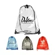 Clear Drawstring Bag