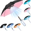 3 In 1 Umbrella With Fan And Mister