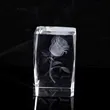 3D Laser Cube Crystal Paperweight