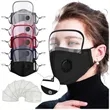 Reusable Face Mask with Eyes Shield