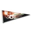 8"x18" Felt Pennant Dye Sublimated (Domestically Decorated)