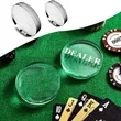 Dealer Poker Accessories for Reusable Poker Button Shoe