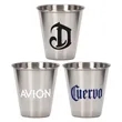 Pound One 2.5 oz Metal Shot Glass