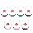 Liquid Lunch 15 oz Stemless Wine Glasses