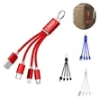 3-In-1 Charging Keychain Data Cable