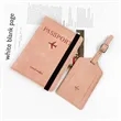 Blocking Passport Holder and Luggage Tag Cover Set