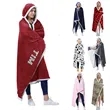 Wearable Hooded Blanket