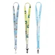 Import Air Ship Recycled RPET Full Color Sublimation Lanyard