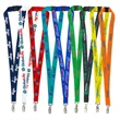3/4" Import Air Ship Recycled RPET Silkscreen Lanyard