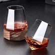 Clear Diamond Shaped Cocktail Barware