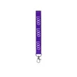 Full Color Dye Sublimated Wrist Keychain Lanyard