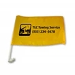 Basic Car Flag 75D 1 ply Upgraded Pole