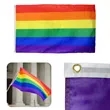 8" Rainbow Flag