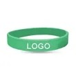 1/2 inch Color Filled Debossed Wristband-H