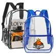 Heavy Duty Multi-Function PVC Transparent Backpack