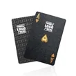 Diamond Waterproof Black Playing Cards