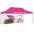 20' Zoom Outdoor Tent Custom Printed Backwall