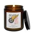 8 oz Radiance Amber Candle with Lid