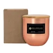 8 oz Illumine Metallic Candle with Wood Lid