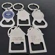 House-Shaped Bottle Opener Metal Keychain