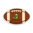 Football Shaped NoteKeeper™ Magnet 35 mil