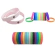 Thickened Multi-colored Silicone Bracelet