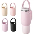 silicone sleeve with carrier handle for stanley cup Bottle