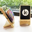 Glow Bamboo Light Up Wireless Charger/Phone Stand