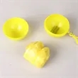 Disposable Raincoat Poncho Portable Ball Keychain