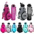 32oz. Sport Timing Water Bottle With Neoprene Sleeve Carrier